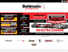 Tablet Screenshot of behlmann.com